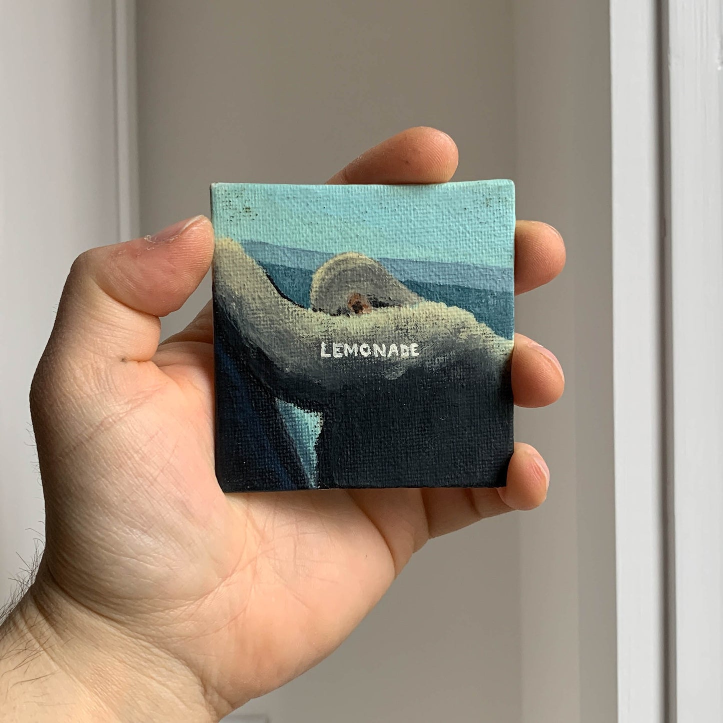 Beyonce "Lemonade" Mini Canvas Acrylic Painting