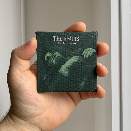 The Smiths "The Queen is Dead" Mini Canvas Acrylic Painting