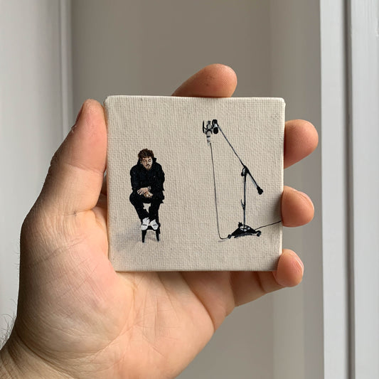 Jack Harlow "Come Home The Kids Miss You" Mini Canvas Acrylic Painting