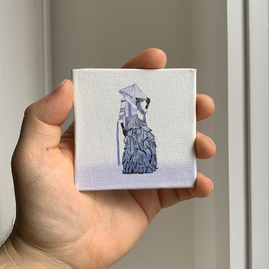 Young Thug "Jeffery" Mini Canvas Acrylic Painting