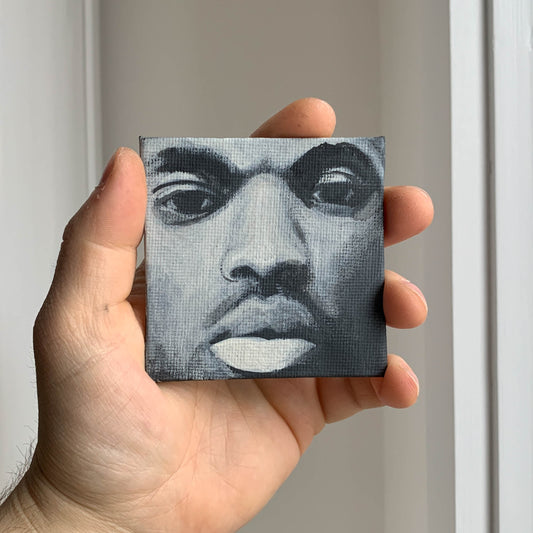 Vince Staples Mini Canvas Acrylic Painting