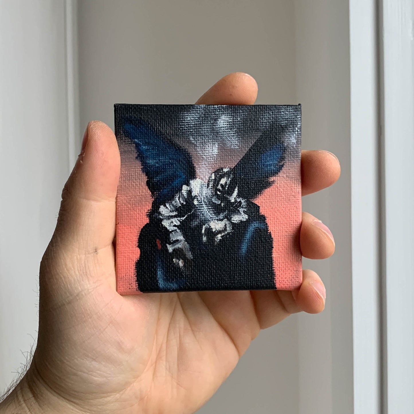 Travis Scott "Birds in the Trap" Mini Canvas Acrylic Painting