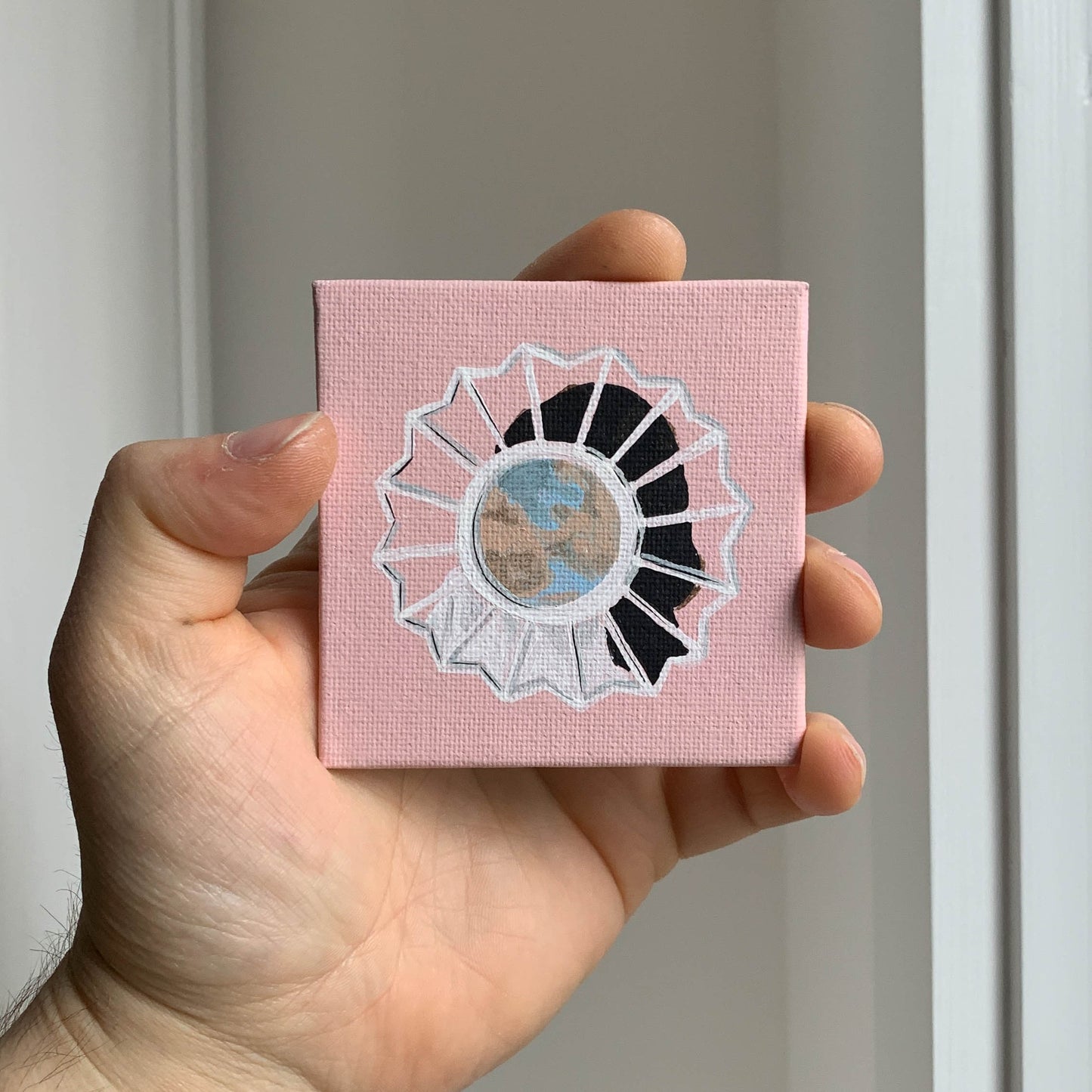 Mac Miller "The Divine Feminine" Mini Canvas Acrylic Painting