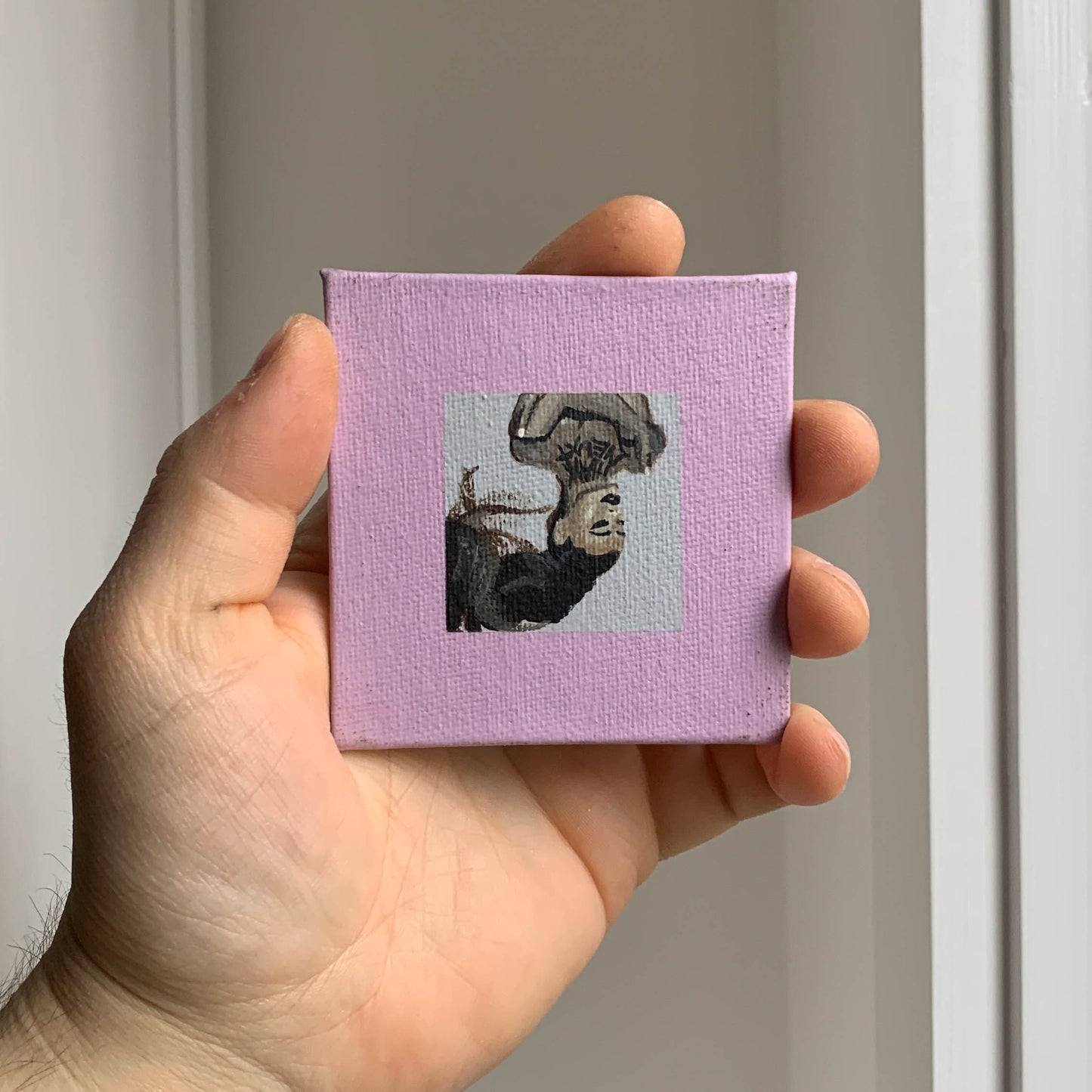 Ariana Grande "thank u, next" Mini Canvas Acrylic Painting