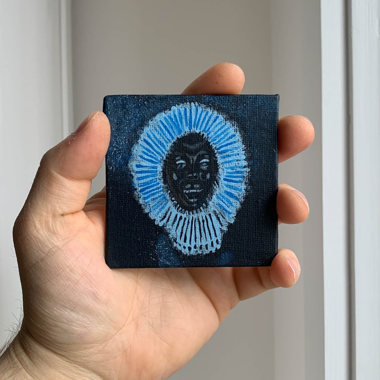 Childish Gambino "Awaken, My Love!" Mini Canvas Acrylic Painting