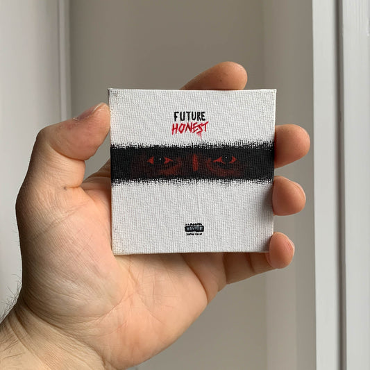 Future "Honest" Mini Canvas Acrylic Painting