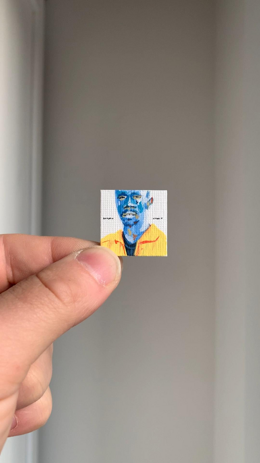 BROCKHAMPTON "SATURATION 3" Mini Canvas Acrylic Painting